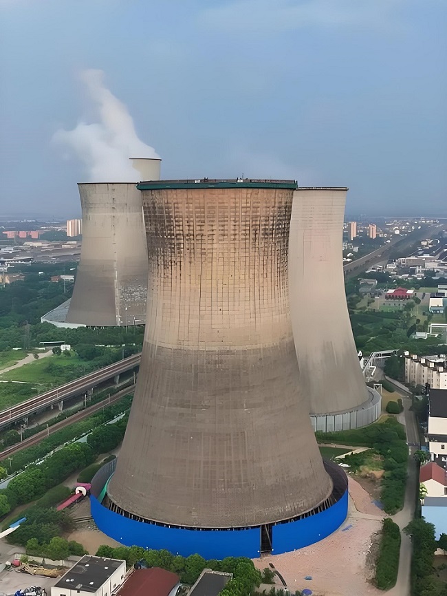 電廠冷卻塔拆除方案：如何安全、高效地實現(xiàn)拆除？